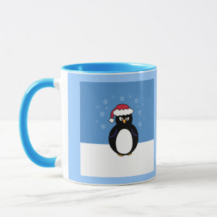 Caneca Pinguim Natal Irritado