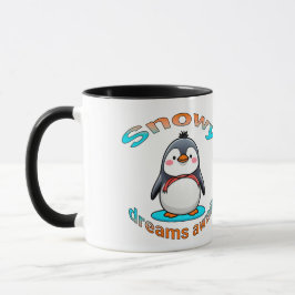 Caneca Pinguim-neve Mug