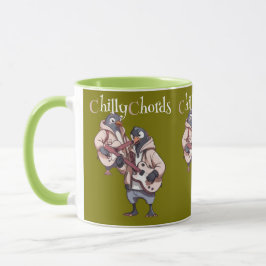 Caneca Pinguim Rockers: Esmagamento na Neve