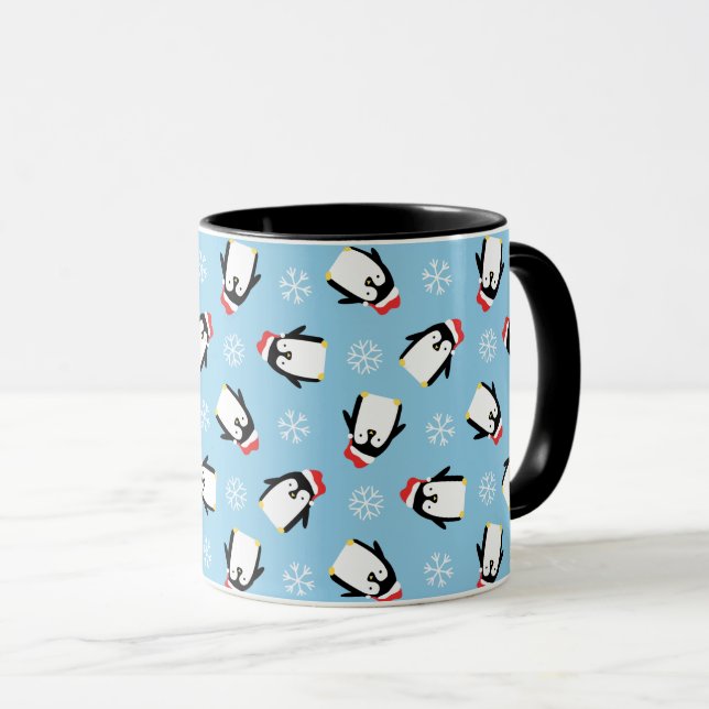 Caneca Pinguins (Frente Esquerda)