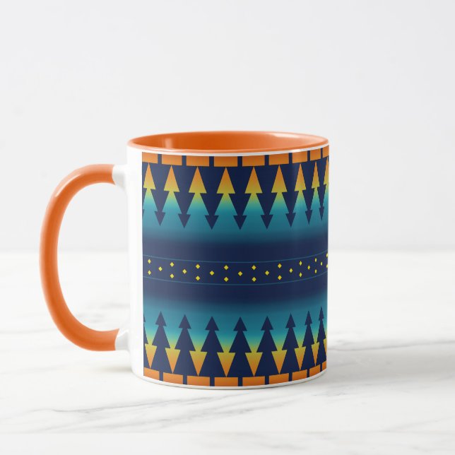 Caneca Pinheiros do Pôr do Sol do Sudoeste (Esquerda)