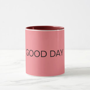 CANECA PINK BOM DIA MUG