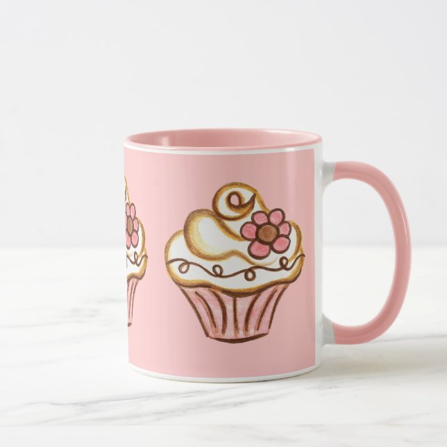 Caneca Pink Cupcake Mug (Direita)