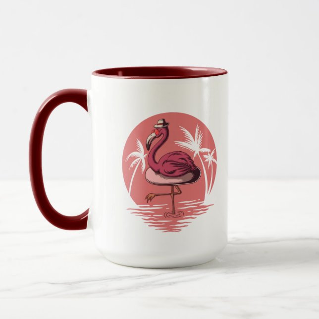 Caneca PINK FALMINGO Mug (Esquerda)