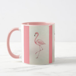 Caneca Pink Flamingo Coffee Mug
