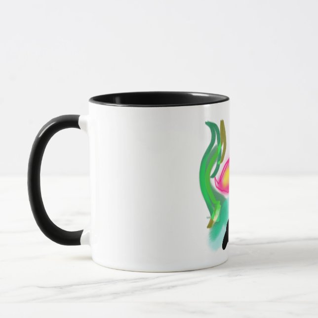 Caneca pink flamingo summer flame  (Esquerda)
