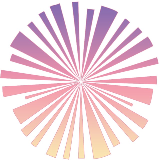 Caneca Pink Purple Shine Minimalist Mug | Glow Art (Criador carregado)