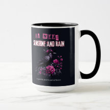Pink Roses Gothic Mug