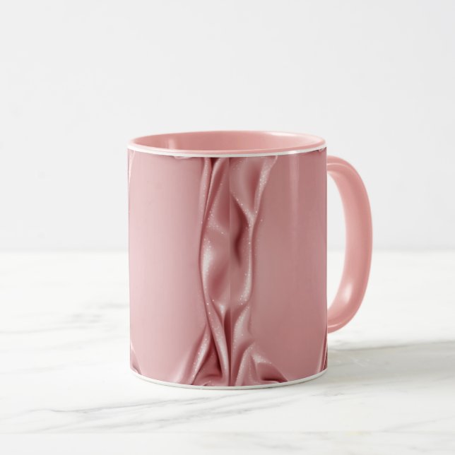 Caneca Pink Satin (Frente Esquerda)