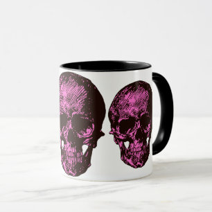 Caneca Pink Skull