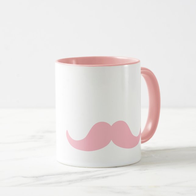 Caneca Pinkery Mustache (Frente Esquerda)