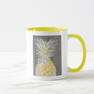 Caneca PinneApple amarelo tropical