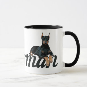 Caneca Pinscher do Doberman