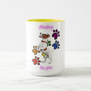CANECA "PINTAR POR PAW' COMBINOU DOIS MUG TONED.