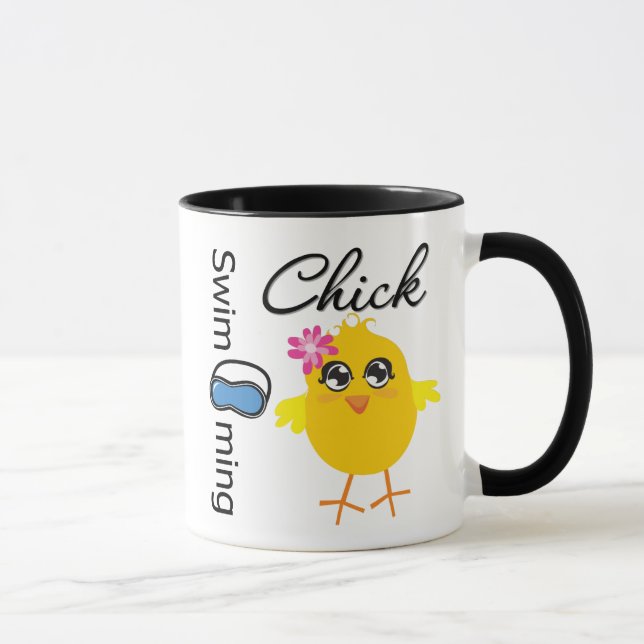 Caneca Pintinho da natação (Direita)