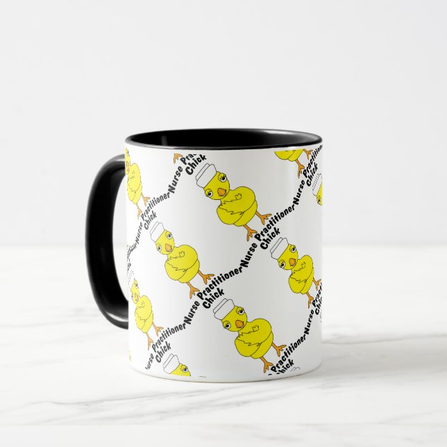 Caneca Pintinho de enfermeiro (Frente Esquerda)