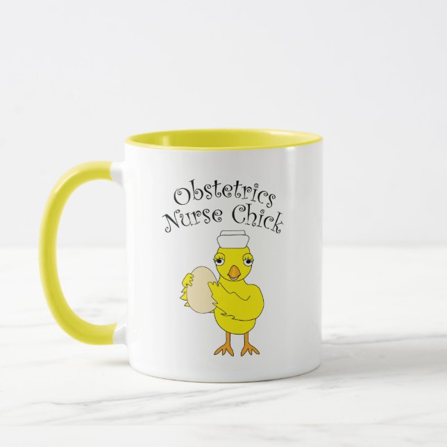 Caneca Pintinho de Enfermeiro Obstetrics (Esquerda)