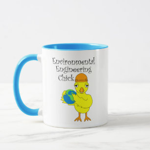 Caneca Pintinho de engenharia ambiental