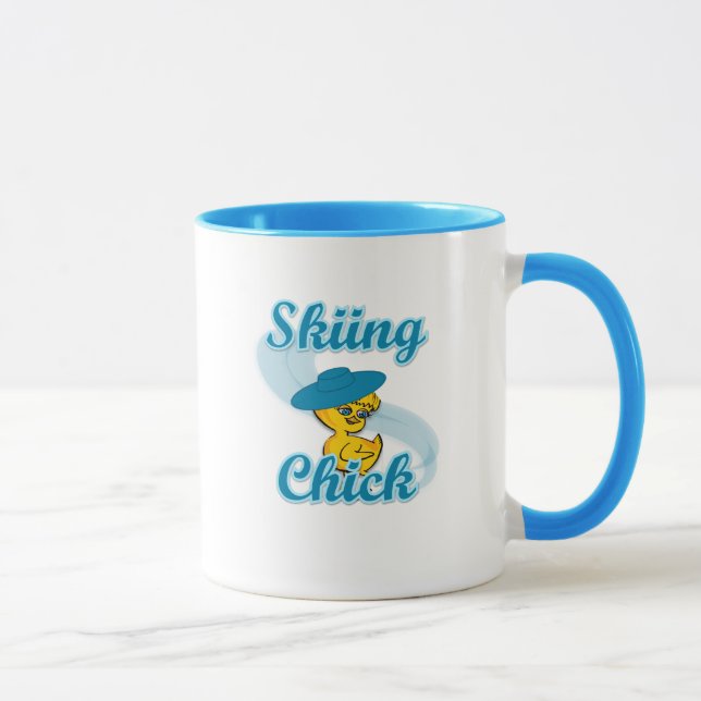Caneca Pintinho de esqui nº 3 (Direita)