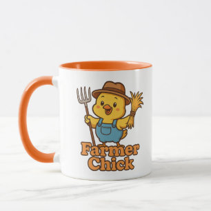 Caneca Pintinho de fazendeiros - Humor de país bonito