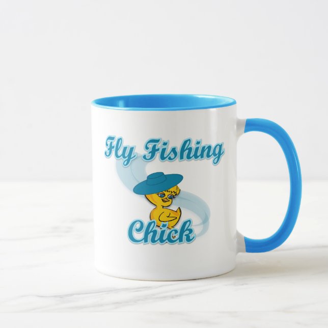 Caneca Pintinho de Pesca de Voo nº 3 (Direita)