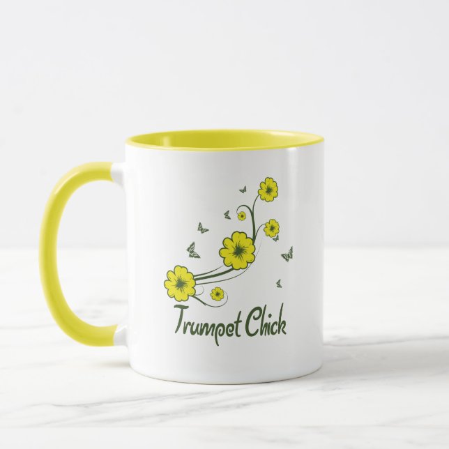 Caneca Pintinho de trompete (Esquerda)
