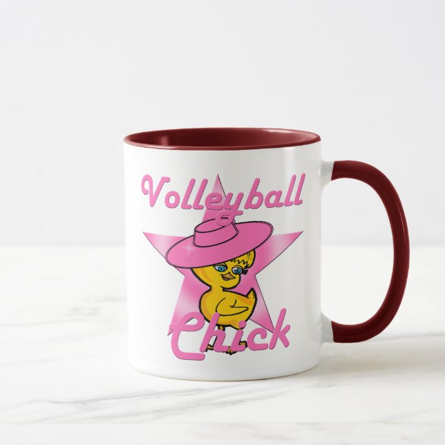 Caneca Pintinho de vôlei nº 8 (Direita)
