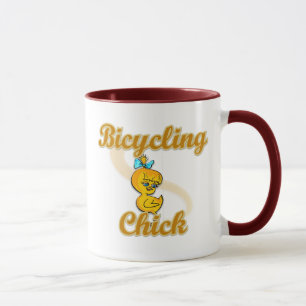 Caneca Pintinho do andando de bicicleta