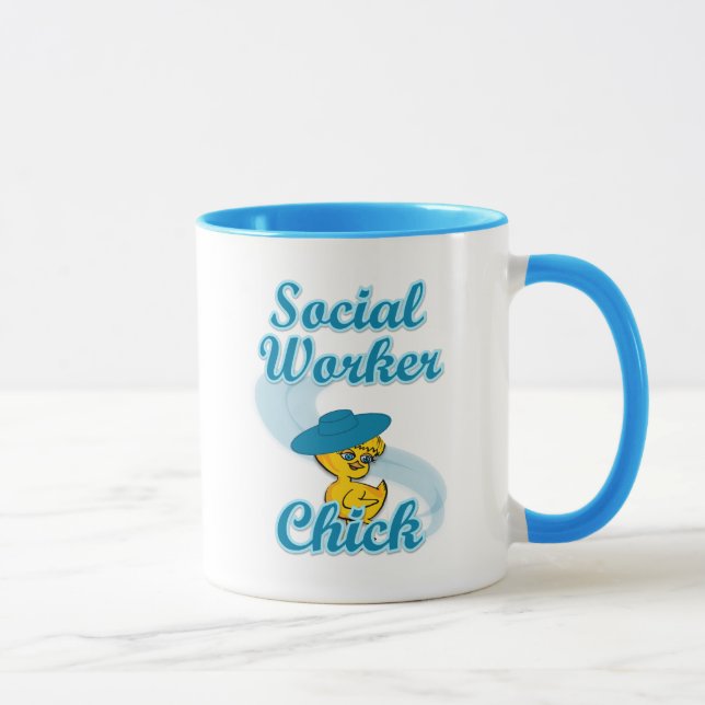 Caneca Pintinho do trabalhador social nº 3 (Direita)