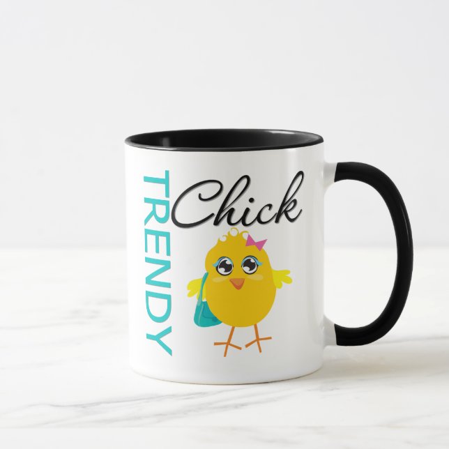 Caneca Pintinho na moda 1 (Direita)