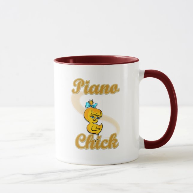 Caneca Pintinho para piano (Direita)