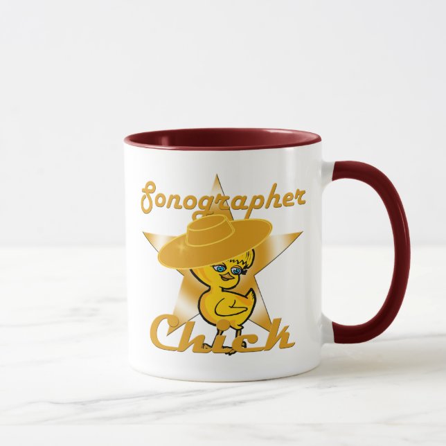 Caneca Pintinho Sonógrafo nº 10 (Direita)