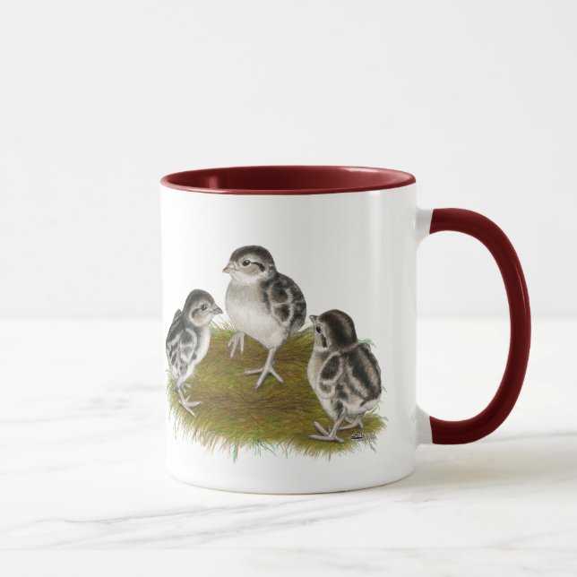 Caneca Pintinhos de Chukar Partridge (Direita)