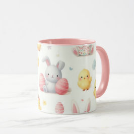 Caneca Pintinhos Lil e Bunny