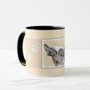 Caneca Pintura Chinesa Sem Cabelo Penteada Original Dog A
