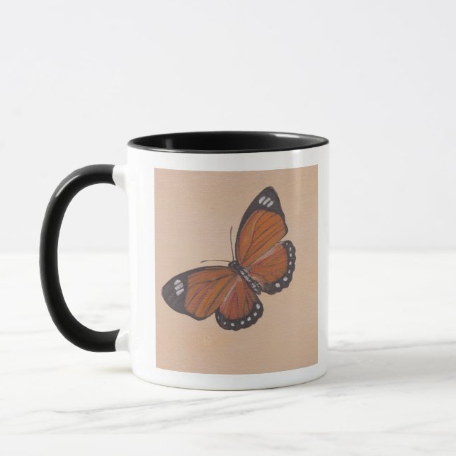 Caneca Pintura da borboleta (Esquerda)