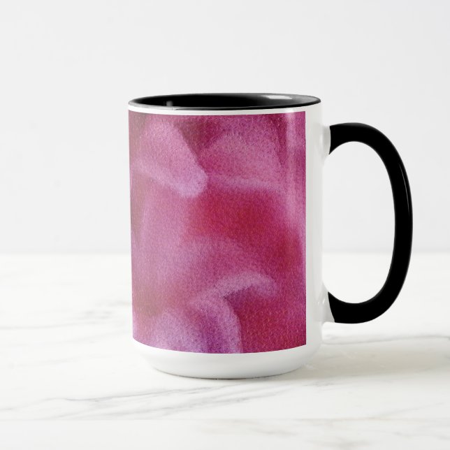 Caneca Pintura da flor da Lily rosa - Mug (Direita)