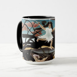 Caneca Pintura da Guerra de Henri Rousseau (La Guerre)