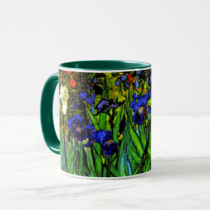 Caneca pintura de Van Gogh, irlandeses,