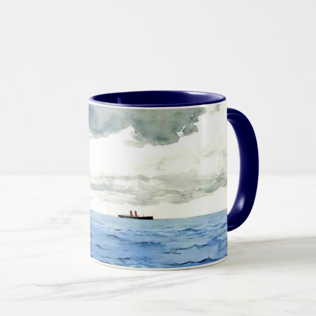 Caneca pintura de Winslow Homer, Bermudas (Frente Esquerda)