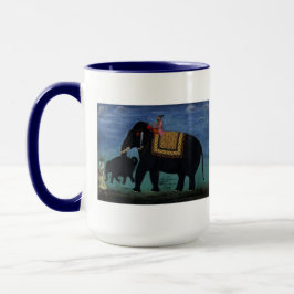 Caneca Pintura do elefante