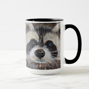 Caneca Pintura do Raccoon