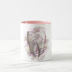 Caneca Pintura dos dentes. Dentista, Dentista, Odontologi