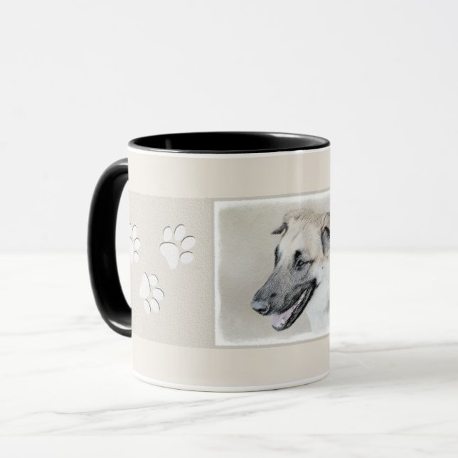 Caneca Pintura em Chinook (Ouvidos de Helicóptero) - Arte (Frente Esquerda)