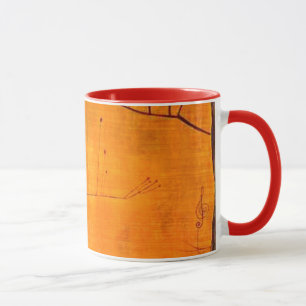 Caneca Pintura Klee - Frutas em Vermelho
