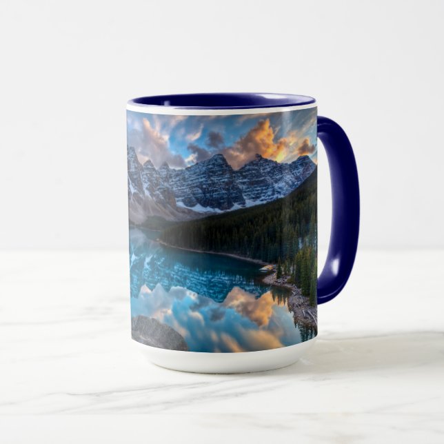 Caneca Pintura no Moraine (Frente Esquerda)