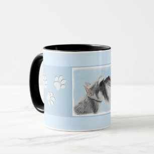 Caneca Pintura Schnauzer (Giant, Standard) - Arte Canina