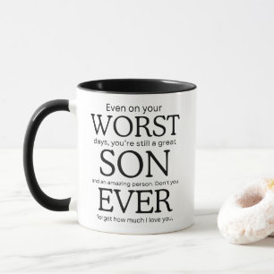 Caneca Pior Filho de Todos os Tempos