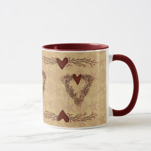 Caneca Pip Berry Heart Wreath Mug