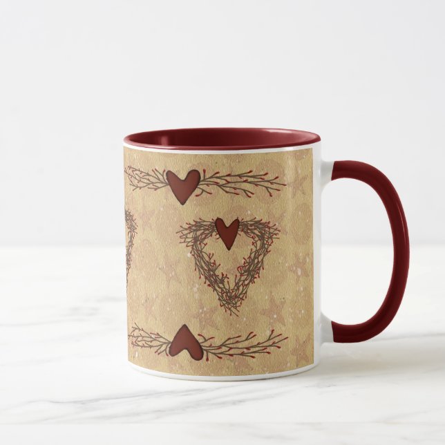 Caneca Pip Berry Heart Wreath Mug (Direita)